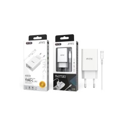ADAPTADOR DE CARGA CON TIPO-C CABLE 2.4A MTK NEGRO ADAPTADOR DE CARGA CON TIPO-C CABLE 2.4A MTK NEGRO